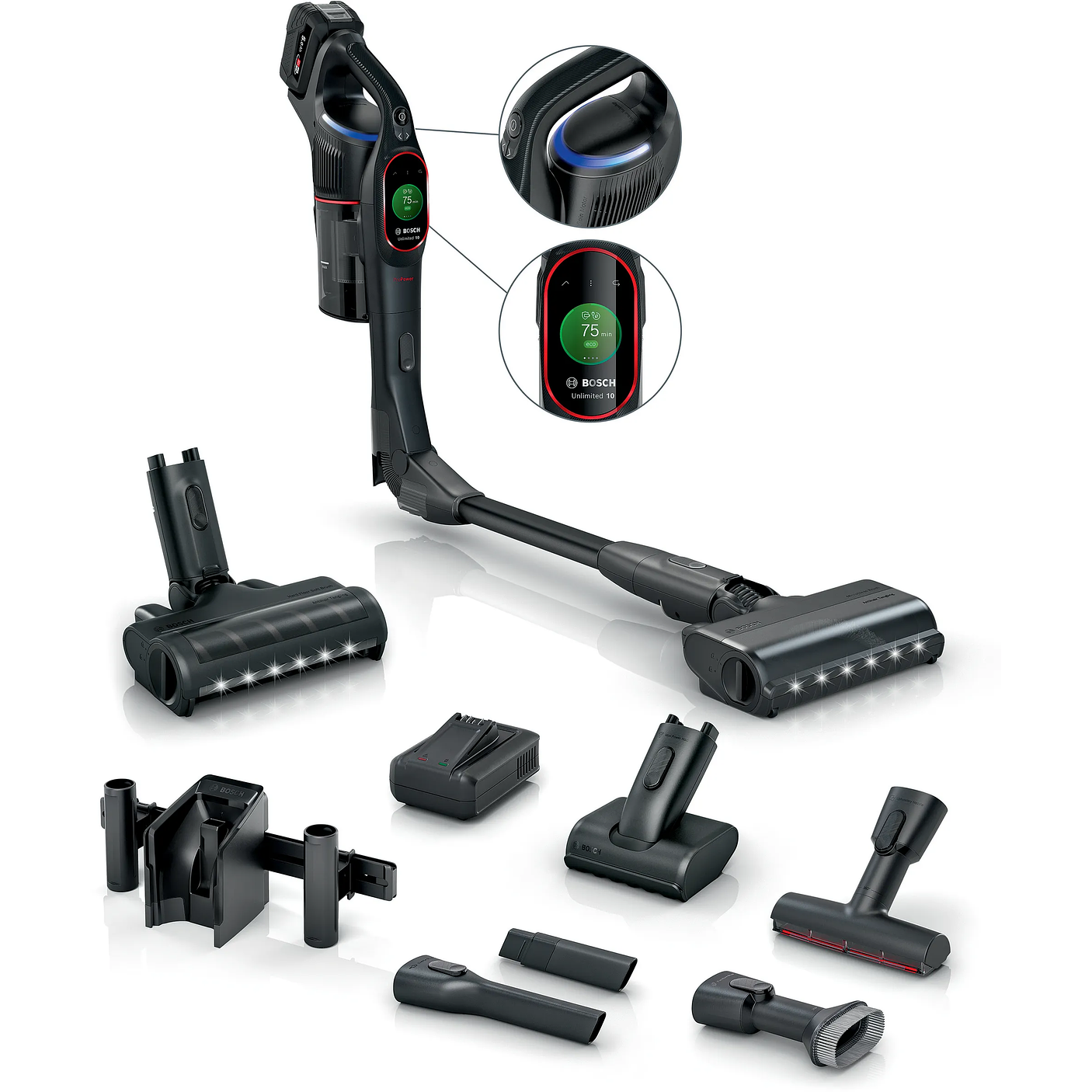 Aspiradora sin cable Unlimited 10 ProPower Negro BOSCH 1