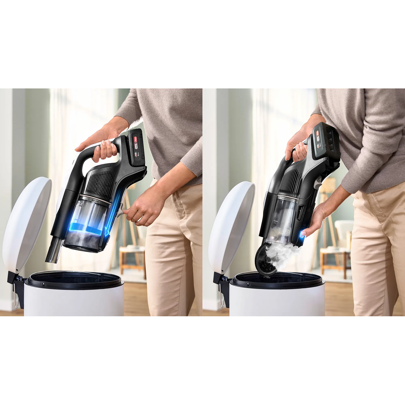 Aspiradora sin cable Unlimited 10 Blanco BOSCH 2