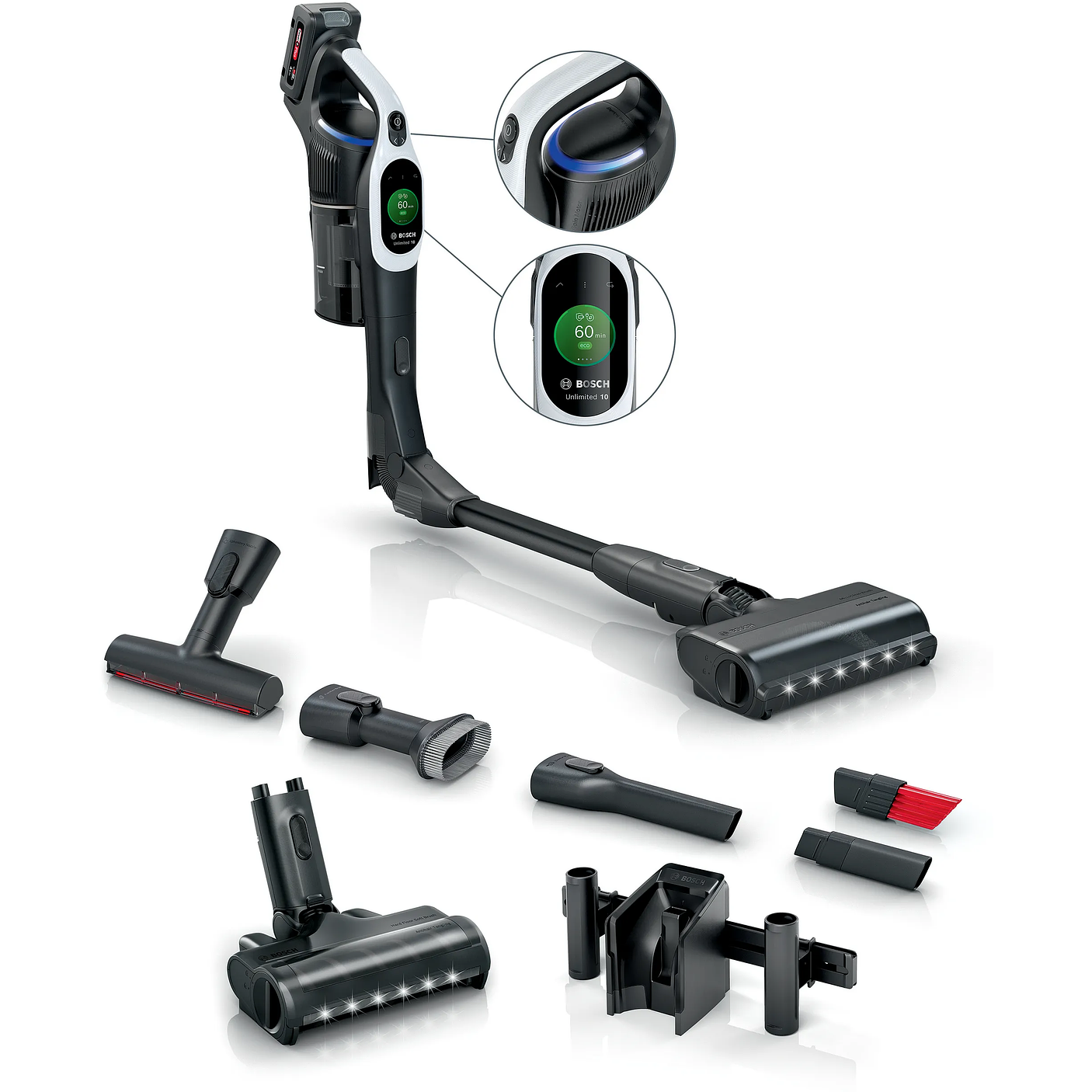 Aspiradora sin cable Unlimited 10 Blanco BOSCH 1
