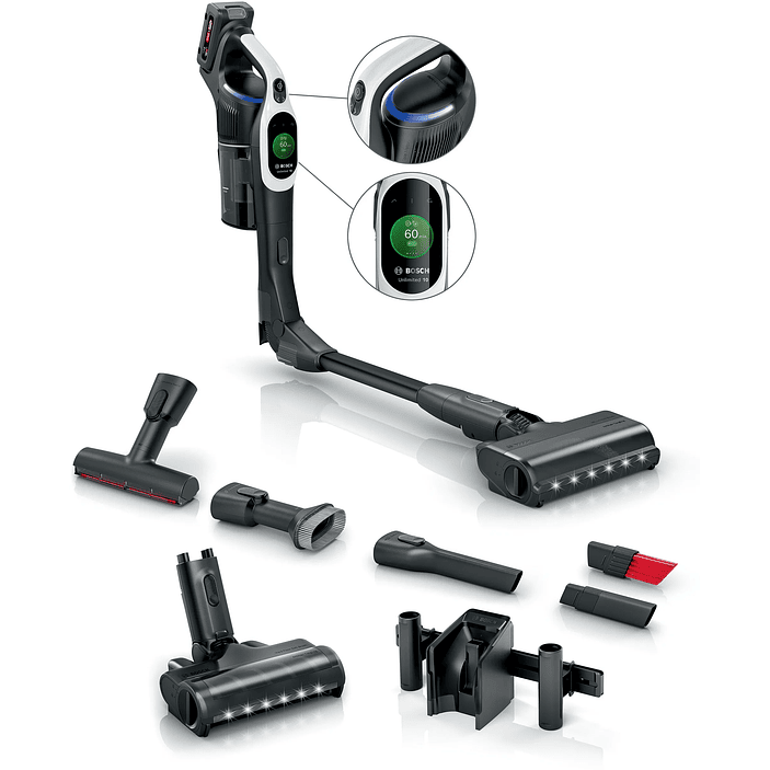 Aspiradora sin cable Unlimited 10 Blanco BOSCH 1