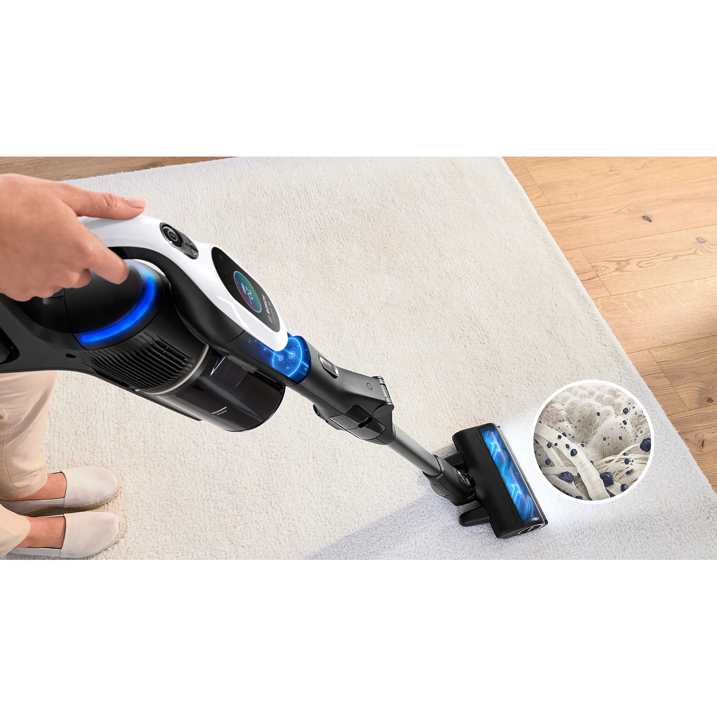 Aspiradora sin cable Unlimited 10 Blanco BOSCH 14