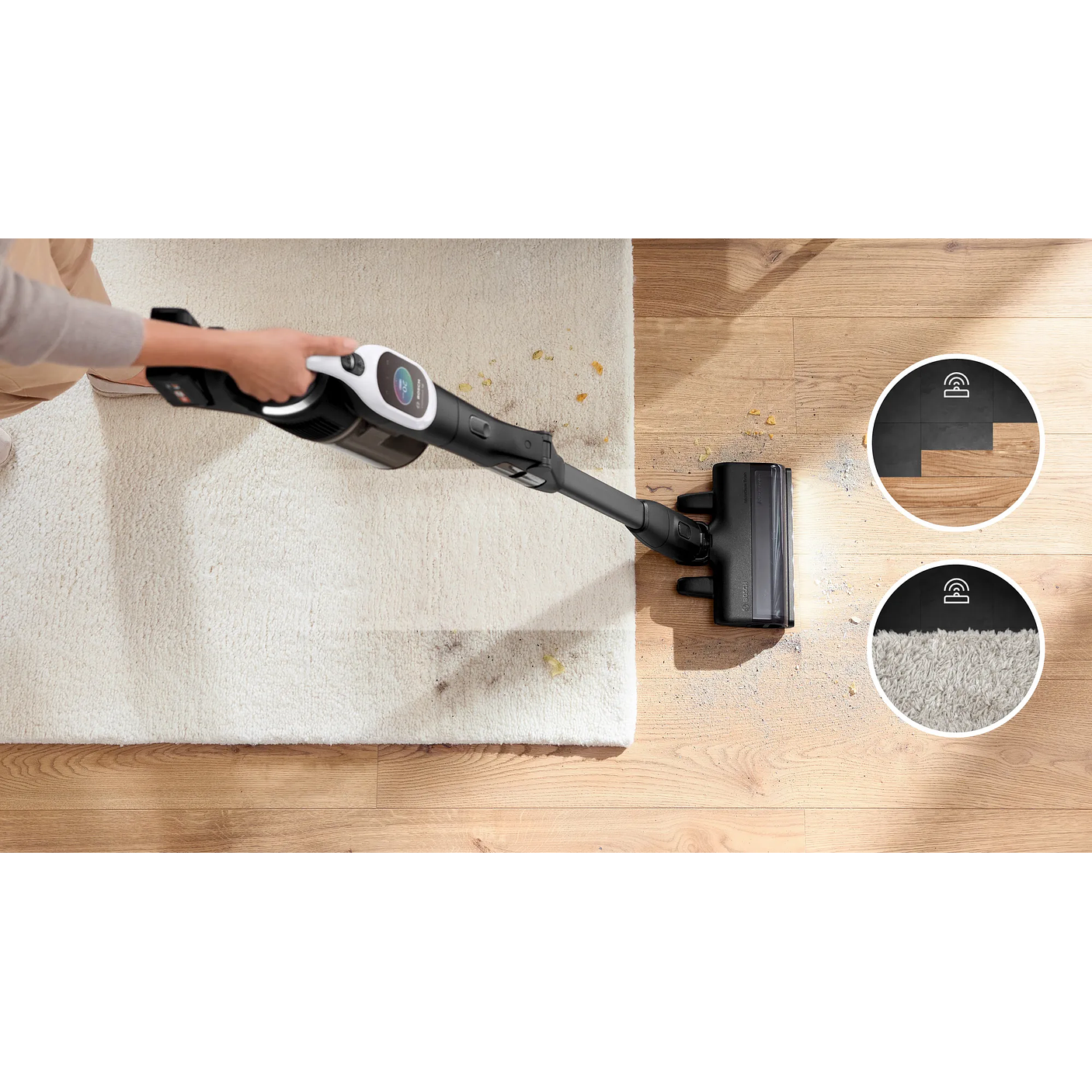 Aspiradora sin cable Unlimited 10 Blanco BOSCH 22