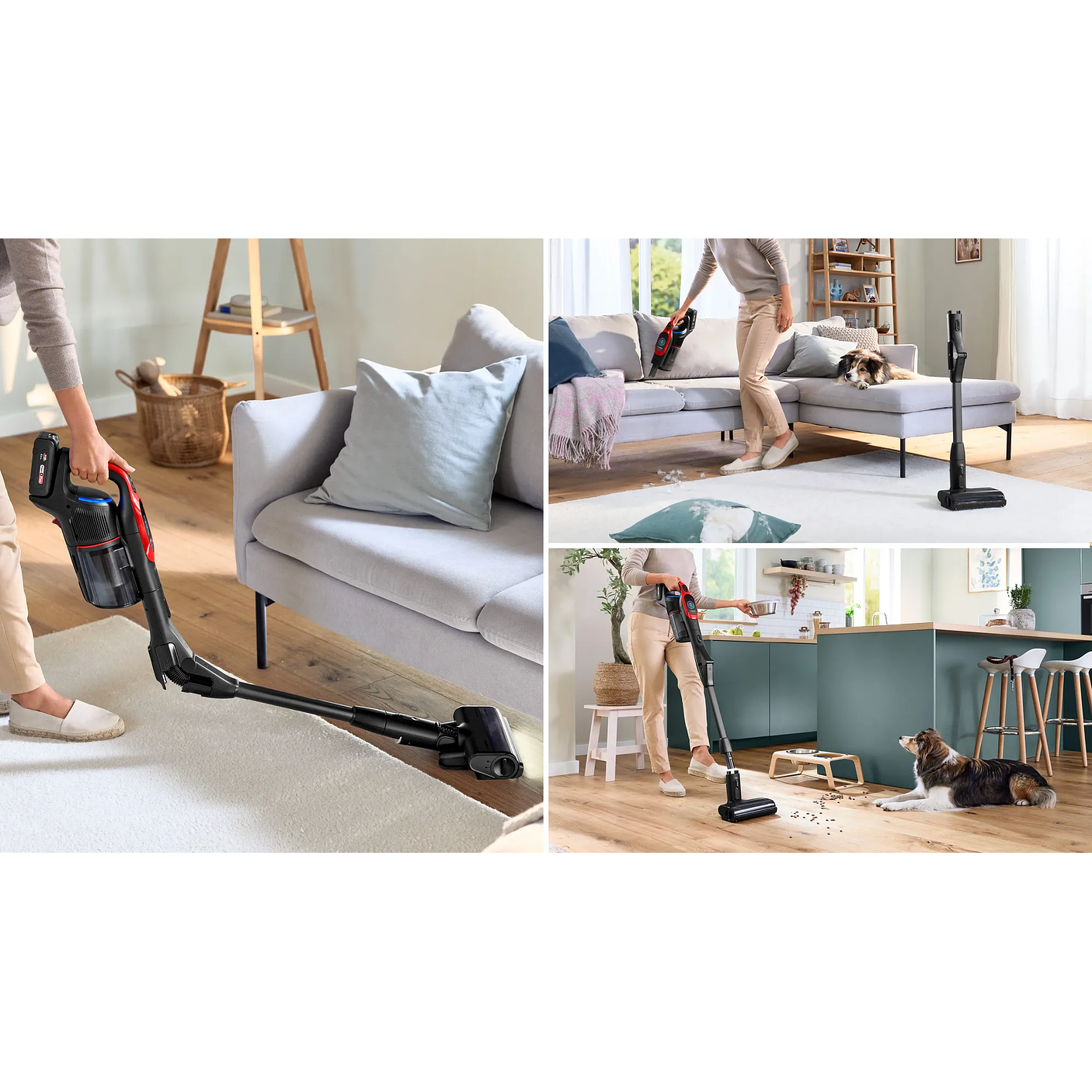 Aspiradora sin cable Unlimited 10 ProAnimal Rojo BOSCH 9