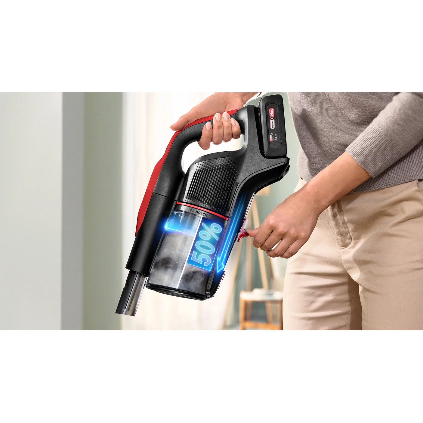 Aspiradora sin cable Unlimited 10 ProAnimal Rojo BOSCH 13