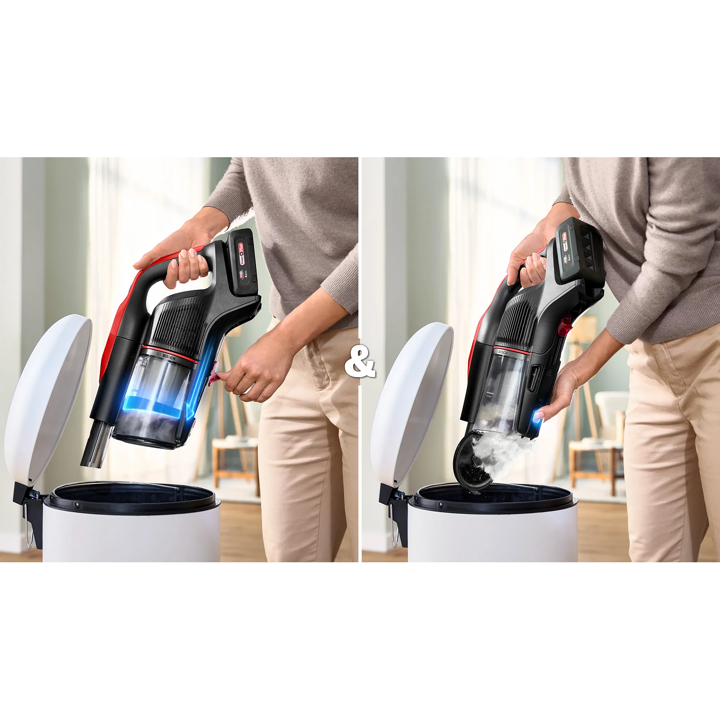 Aspiradora sin cable Unlimited 10 ProAnimal Rojo BOSCH 14