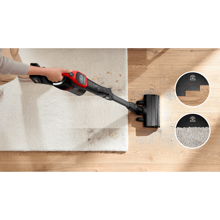 Aspiradora sin cable Unlimited 10 ProAnimal Rojo BOSCH 18