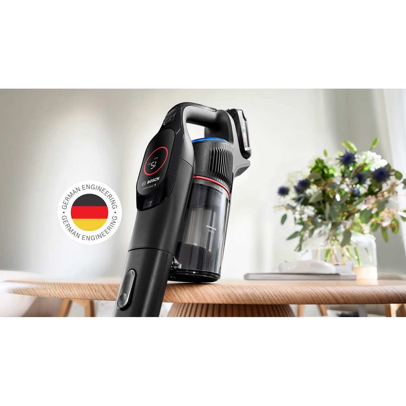 Aspiradora sin cable Unlimited 9 Negro BOSCH 4