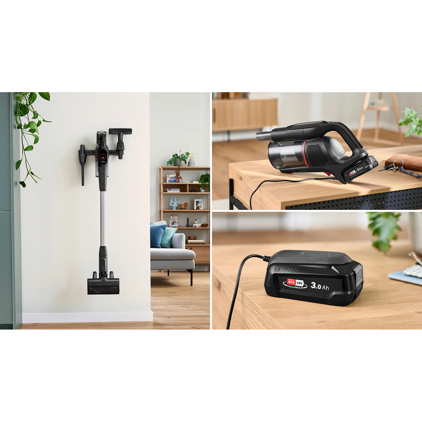 Aspiradora sin cable Unlimited 9 Negro BOSCH 6