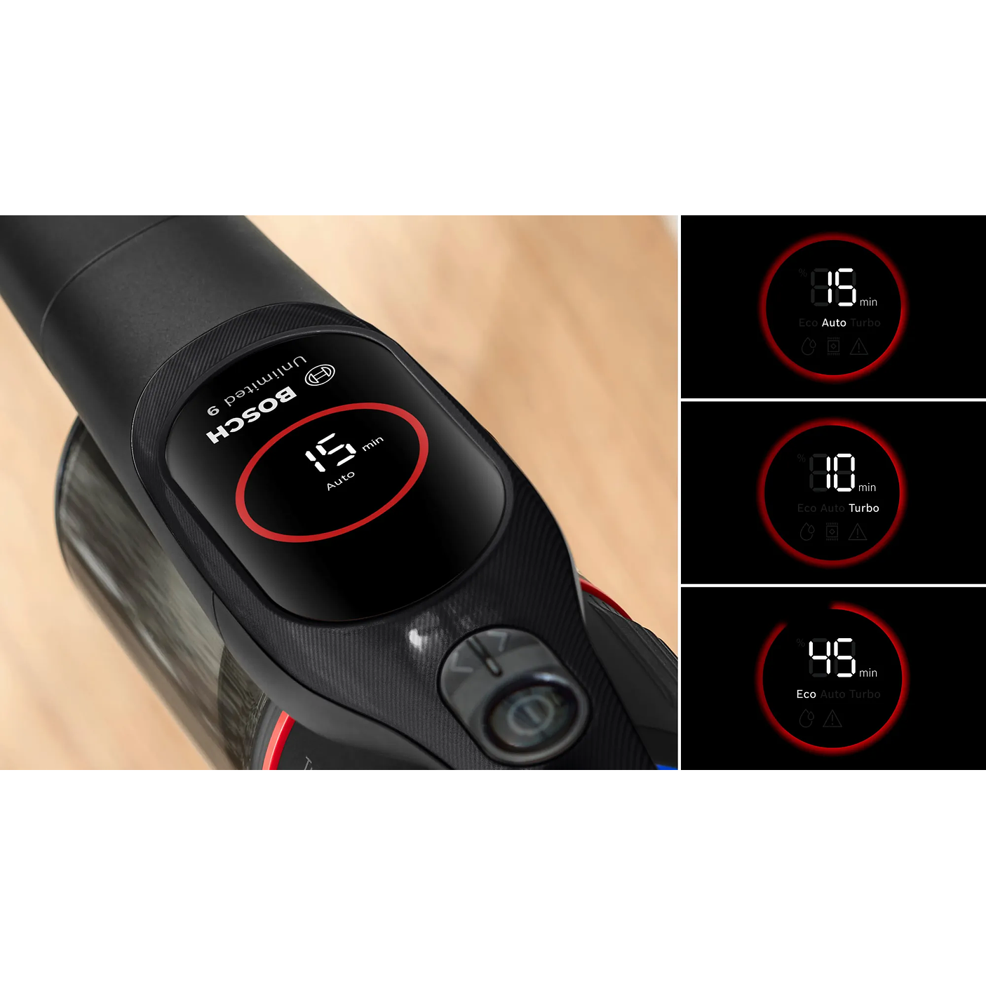 Aspiradora sin cable Unlimited 9 Negro BOSCH 8