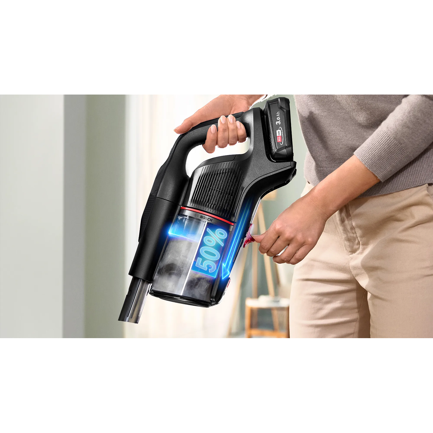 Aspiradora sin cable Unlimited 9 Negro BOSCH 20