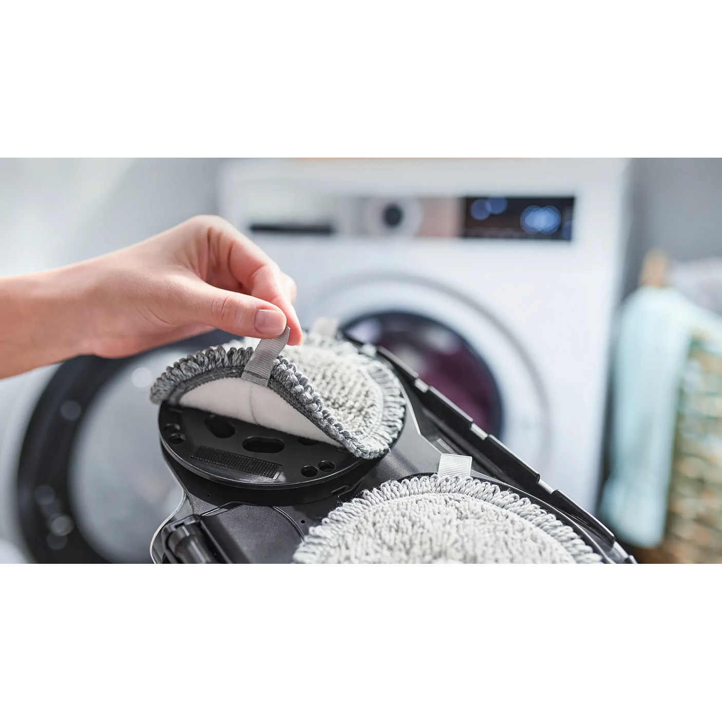 2 en 1: aspiradora y mopa recargable Unlimited 7 ProHygienic Aqua Blanco BOSCH 8