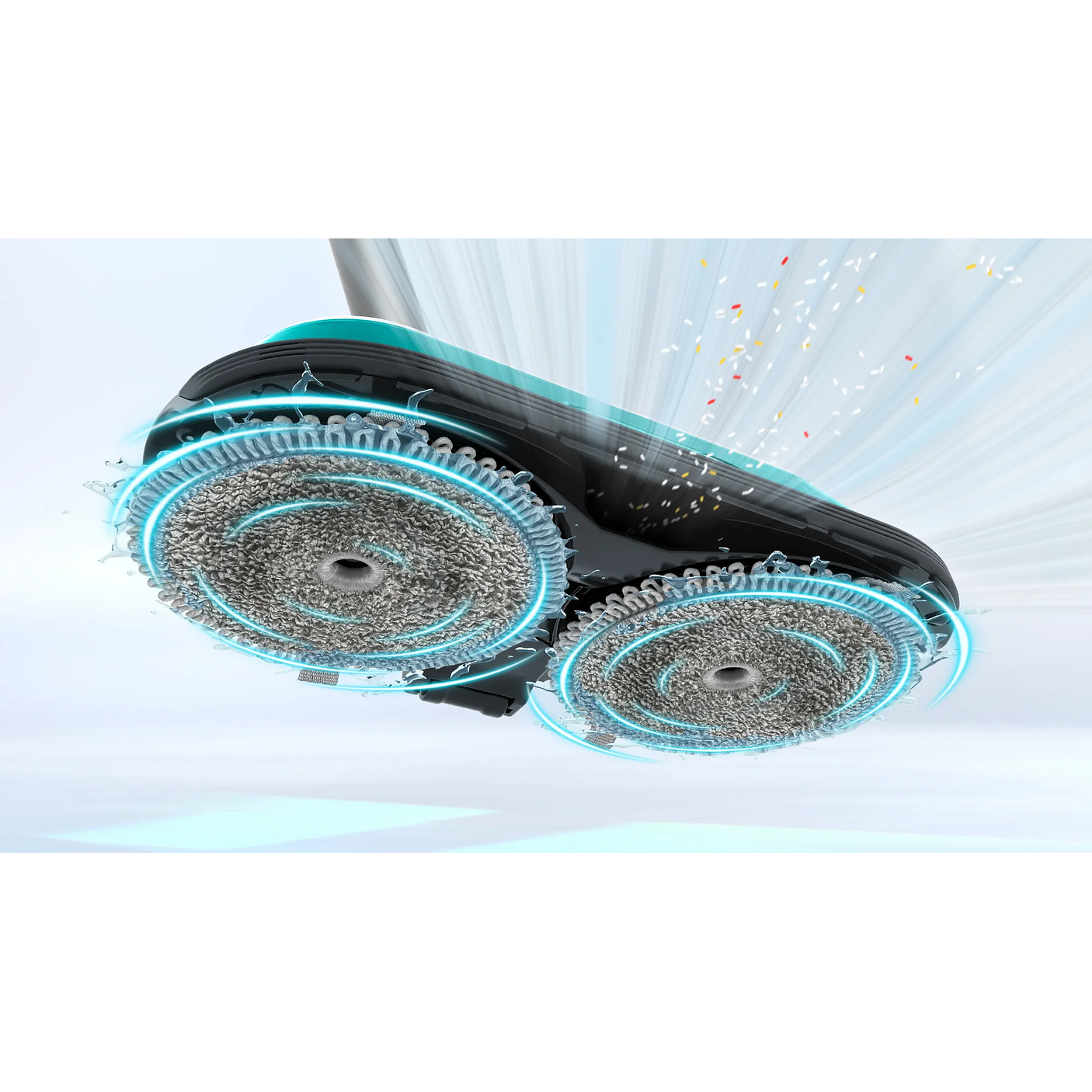 2 en 1: aspiradora y mopa recargable Unlimited 7 ProHygienic Aqua Blanco BOSCH 13