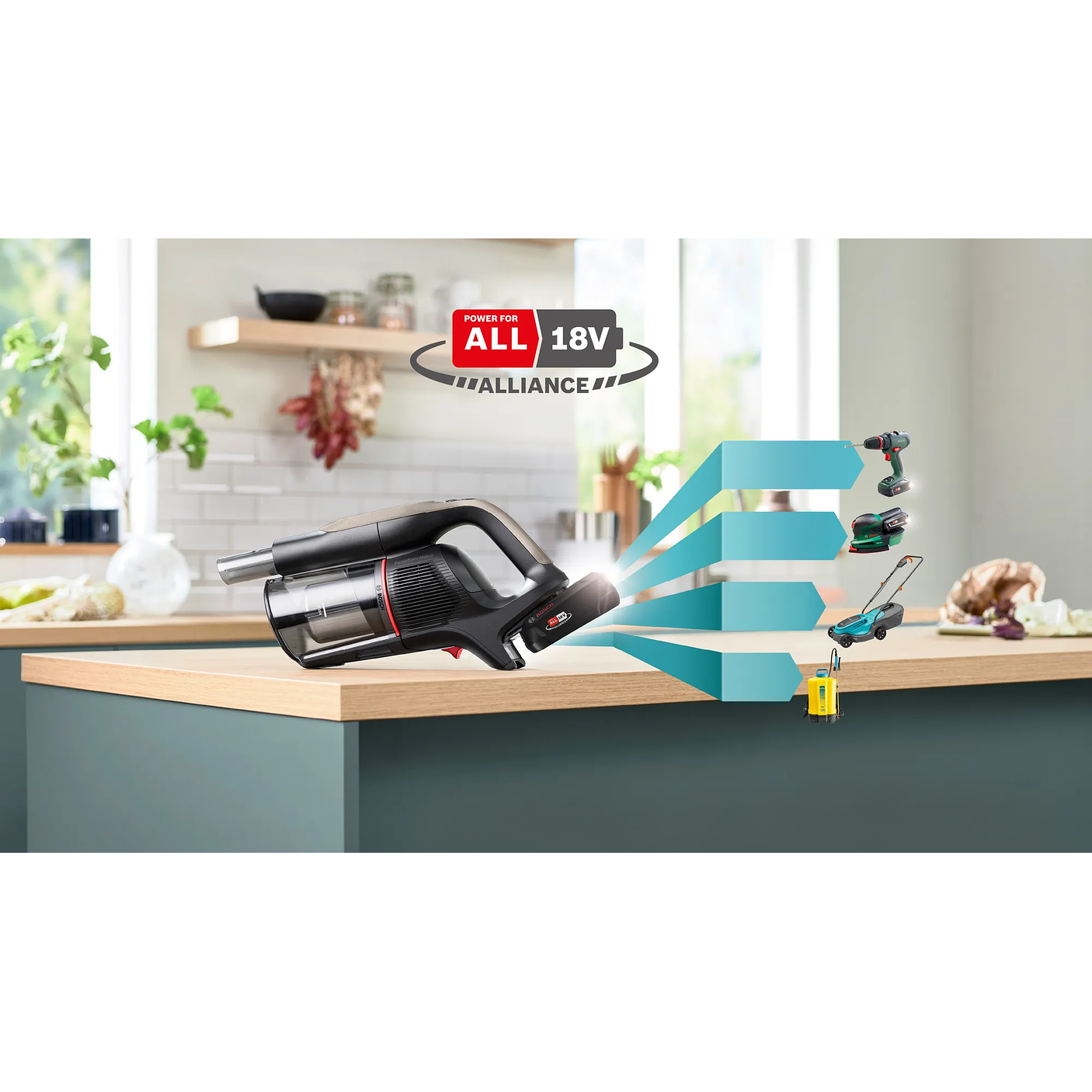 Aspiradora sin cable Unlimited 9 Acero BOSCH 7