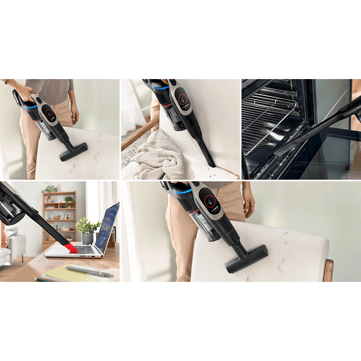 Aspiradora sin cable Unlimited 9 Acero BOSCH 11