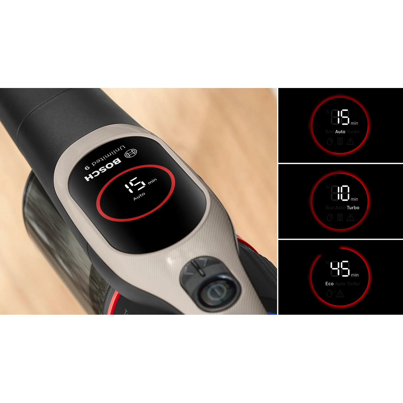 Aspiradora sin cable Unlimited 9 Acero BOSCH 21