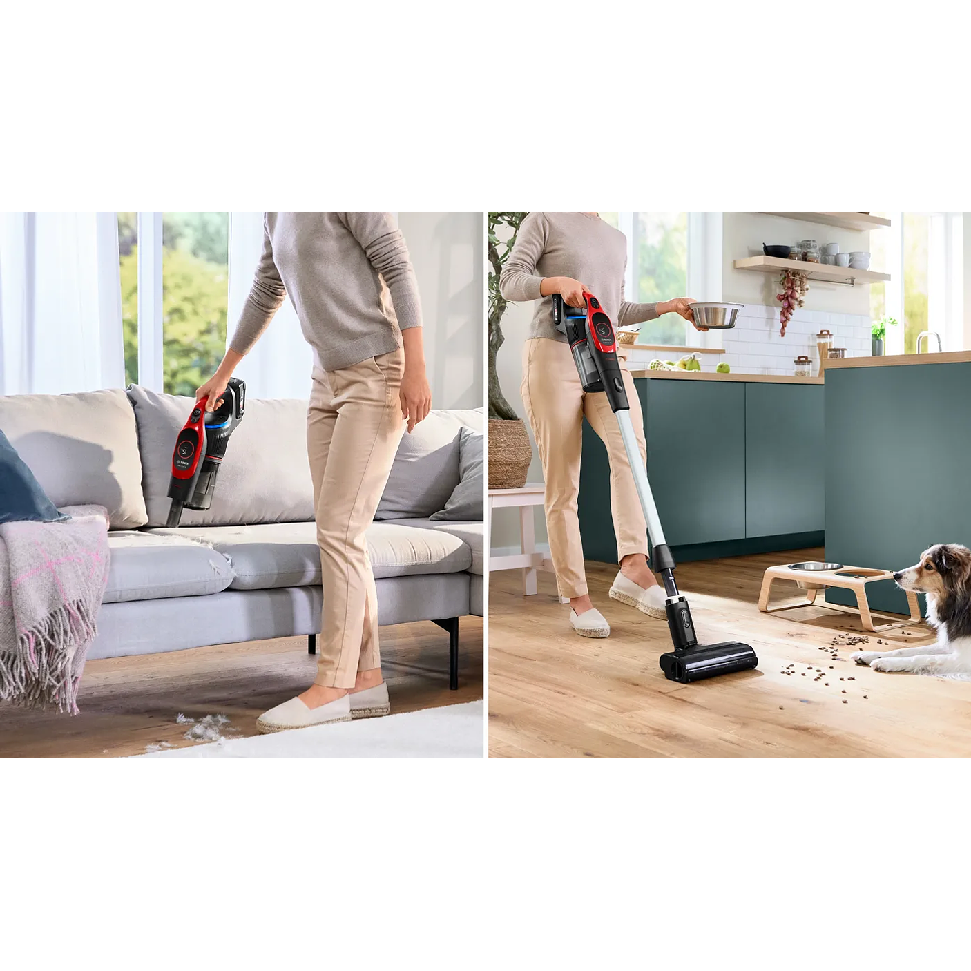 Aspiradora sin cable Unlimited 9 ProAnimal Rojo BOSCH 3