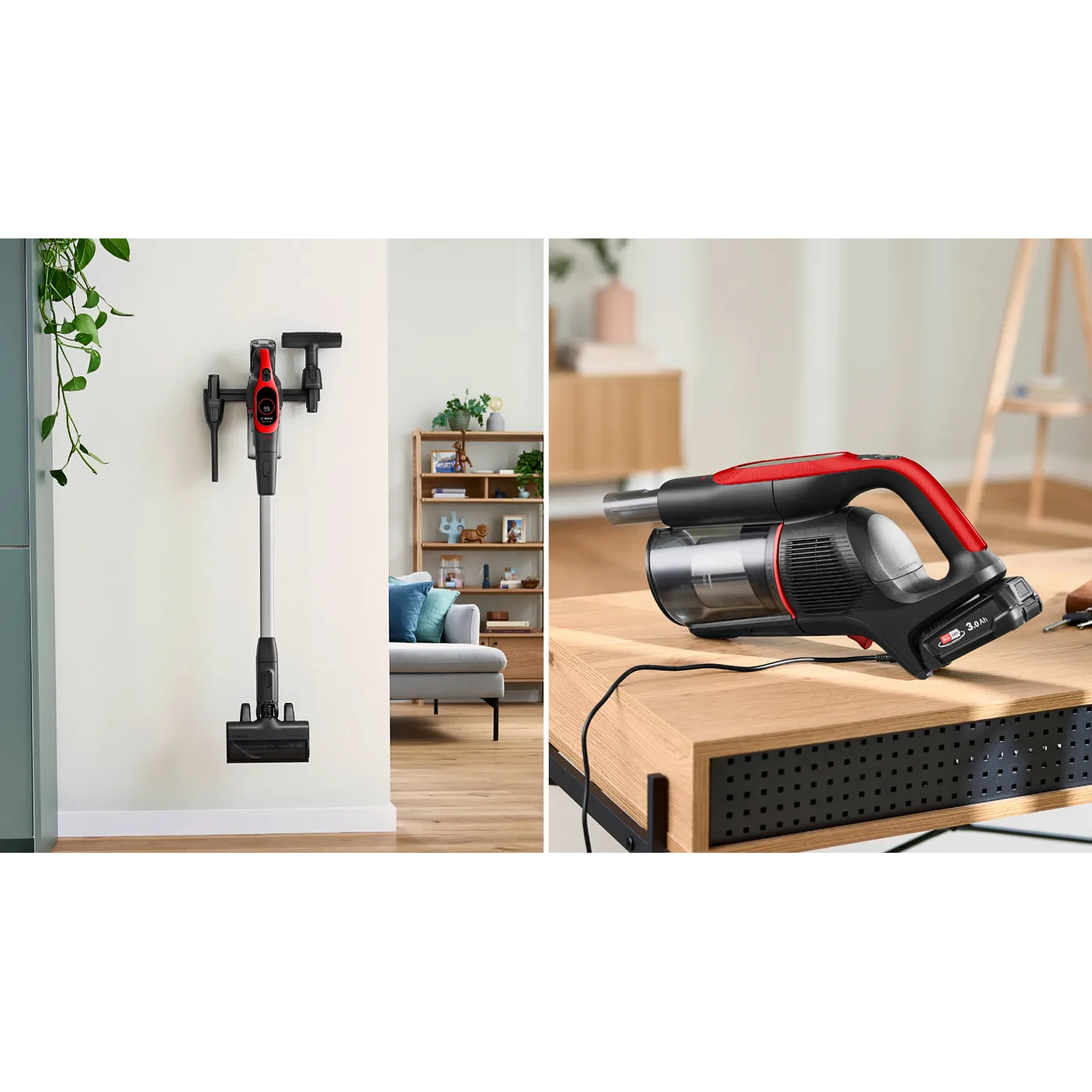 Aspiradora sin cable Unlimited 9 ProAnimal Rojo BOSCH 7