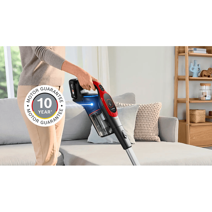 Aspiradora sin cable Unlimited 9 ProAnimal Rojo BOSCH 9