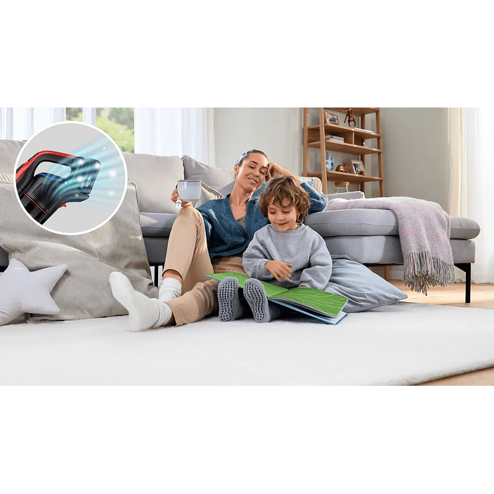 Aspiradora sin cable Unlimited 9 ProAnimal Rojo BOSCH 12