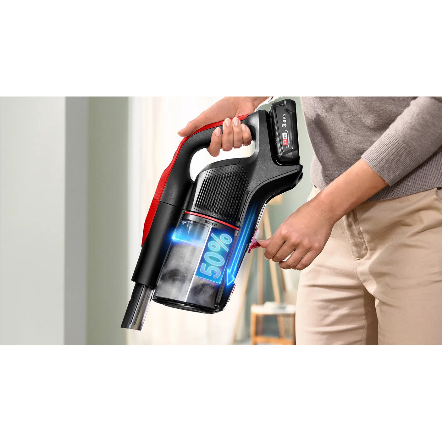 Aspiradora sin cable Unlimited 9 ProAnimal Rojo BOSCH 13