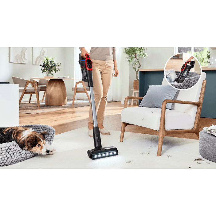 Aspiradora sin cable Unlimited 9 ProAnimal Rojo BOSCH 15