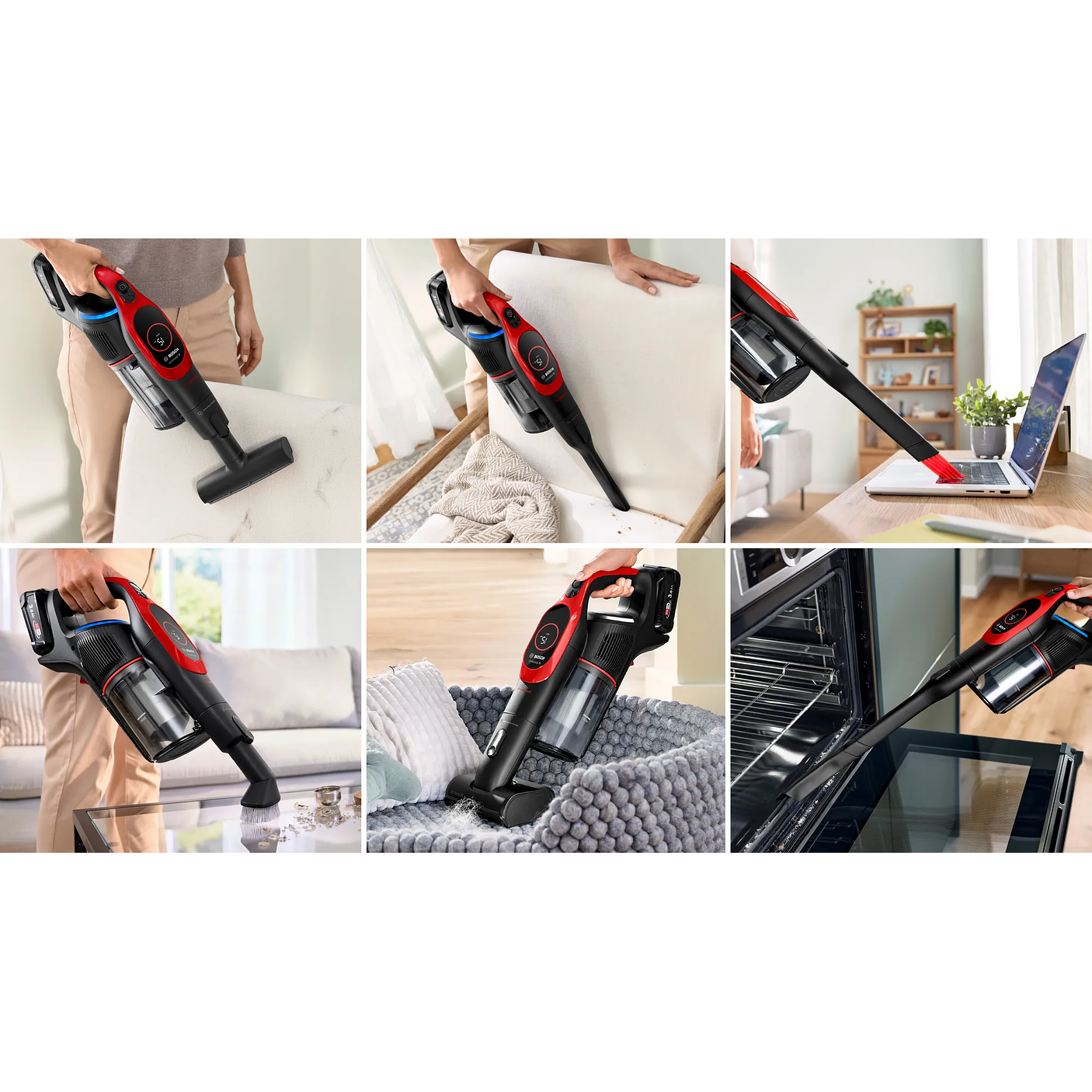 Aspiradora sin cable Unlimited 9 ProAnimal Rojo BOSCH 17