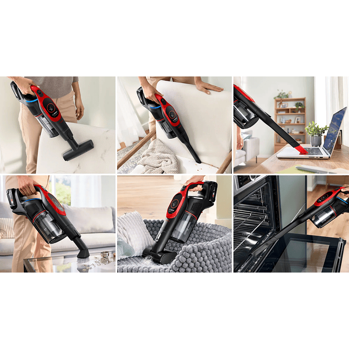 Aspiradora sin cable Unlimited 9 ProAnimal Rojo BOSCH 17