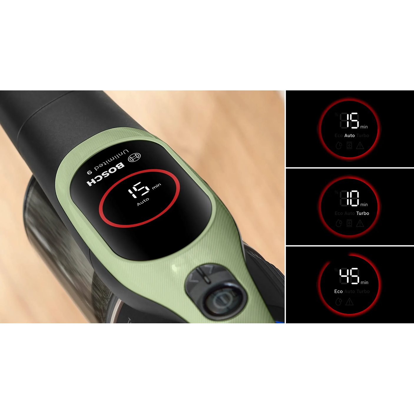 Aspiradora sin cable Unlimited 9 Verde BOSCH 6