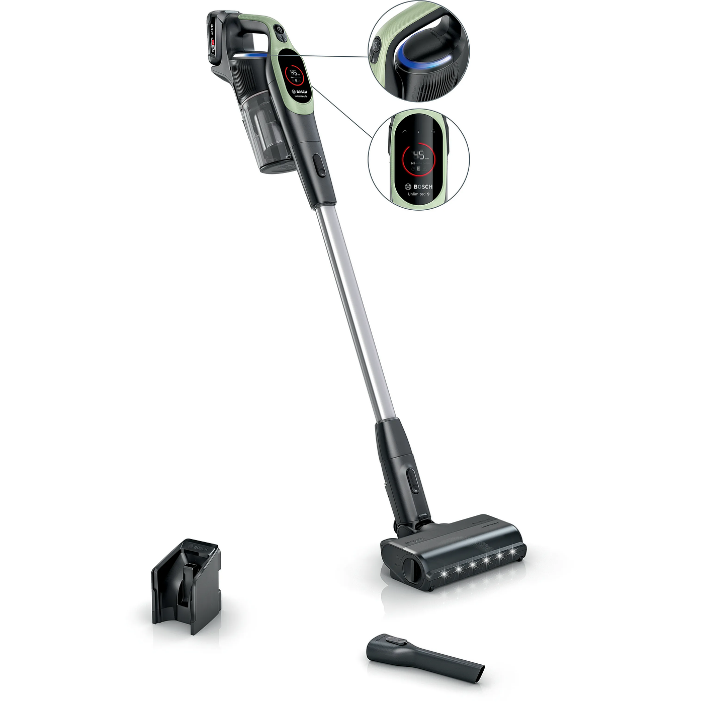 Aspiradora sin cable Unlimited 9 Verde BOSCH 1