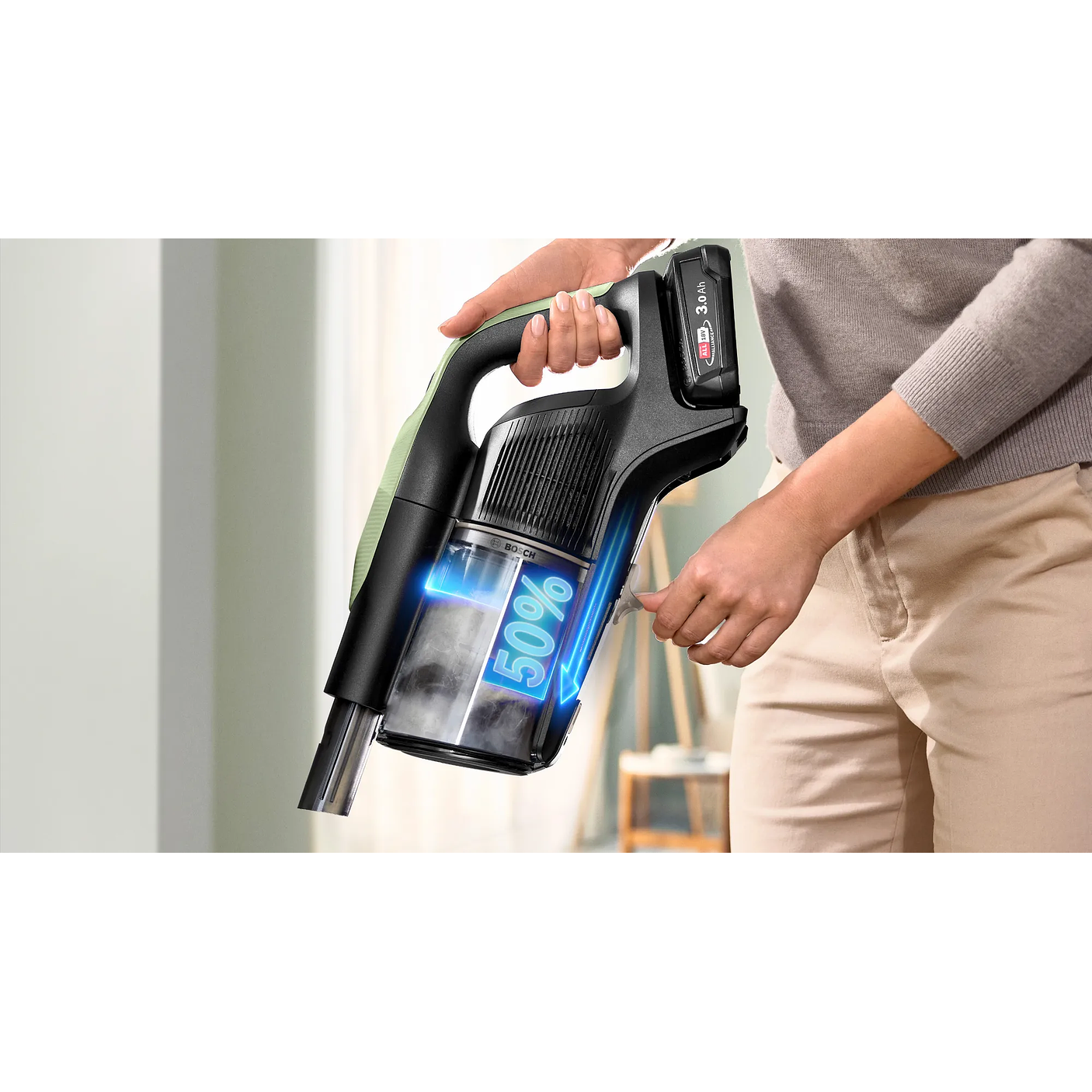 Aspiradora sin cable Unlimited 9 Verde BOSCH 15