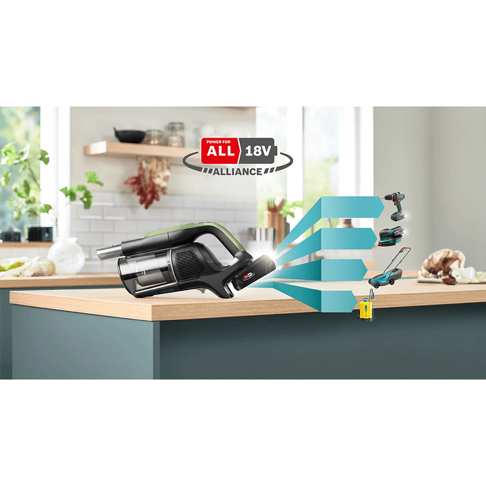 Aspiradora sin cable Unlimited 9 Verde BOSCH 16