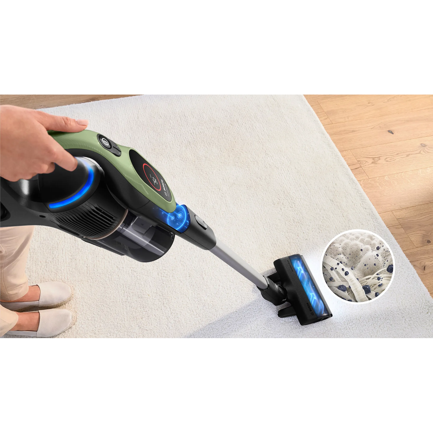 Aspiradora sin cable Unlimited 9 Verde BOSCH 19