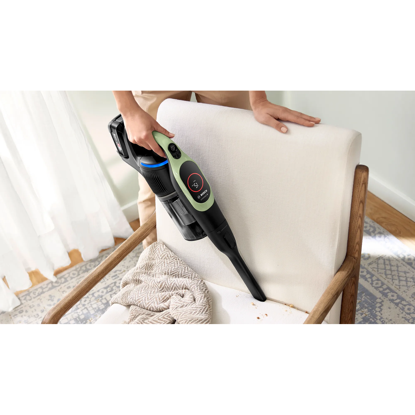 Aspiradora sin cable Unlimited 9 Verde BOSCH 20