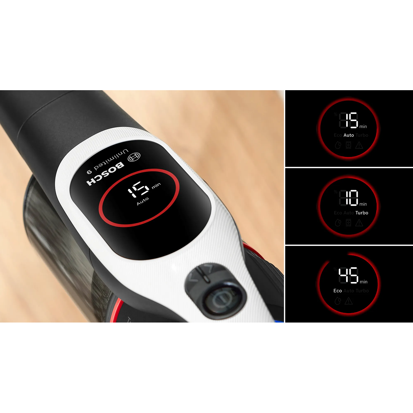 Aspiradora sin cable Unlimited 9 Blanco BOSCH 4