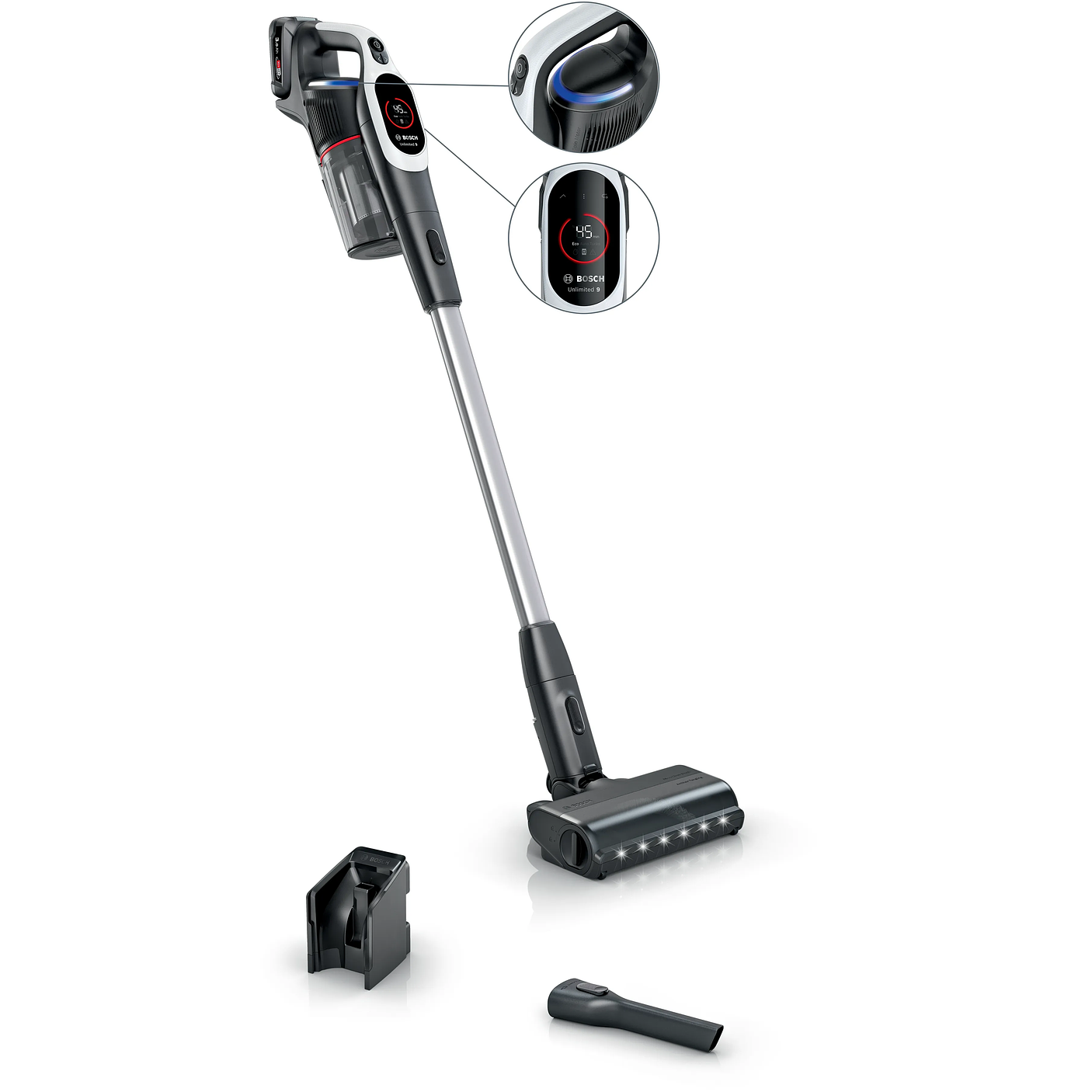 Aspiradora sin cable Unlimited 9 Blanco BOSCH 1