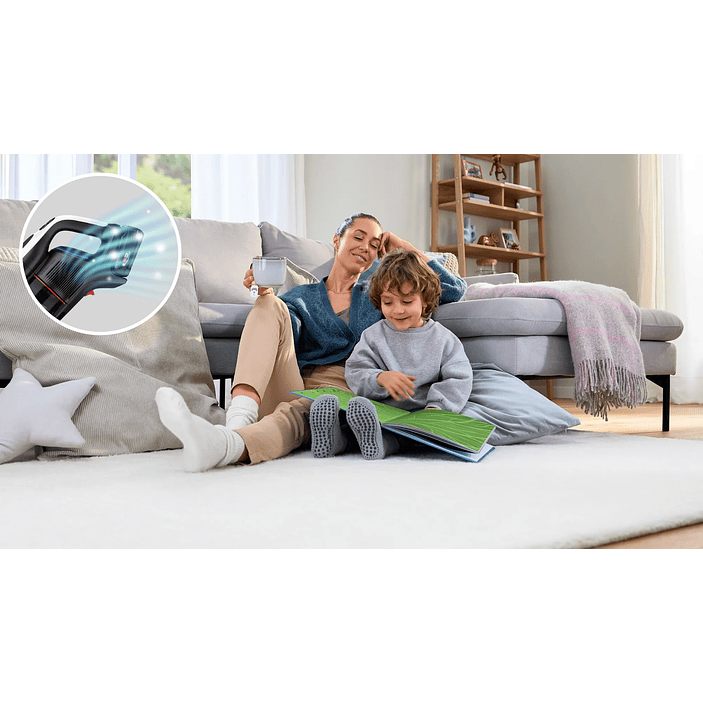 Aspiradora sin cable Unlimited 9 Blanco BOSCH 6