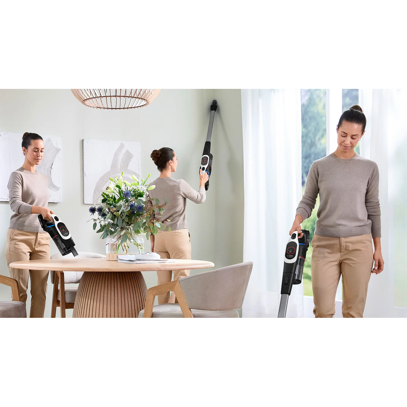 Aspiradora sin cable Unlimited 9 Blanco BOSCH 12