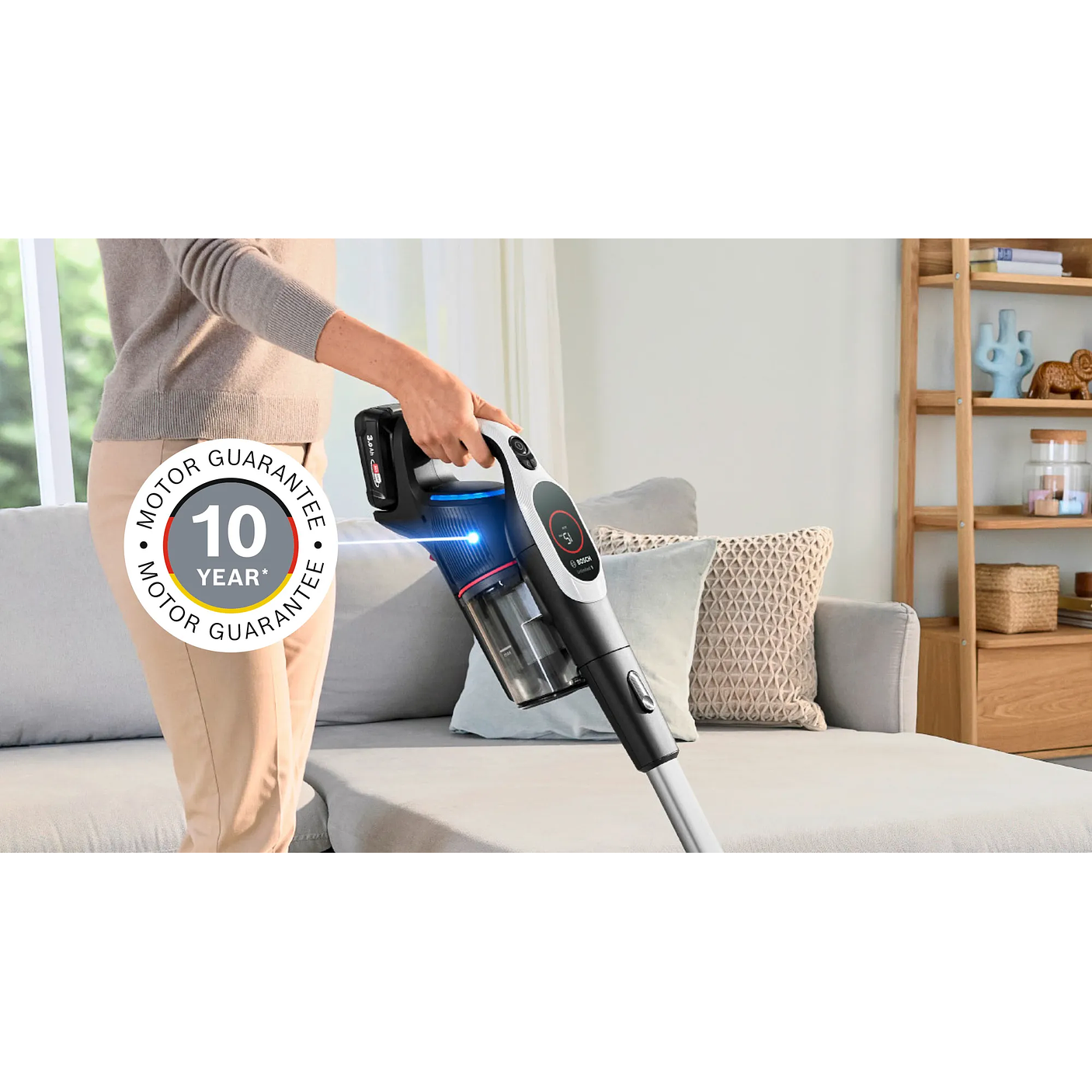 Aspiradora sin cable Unlimited 9 Blanco BOSCH 14