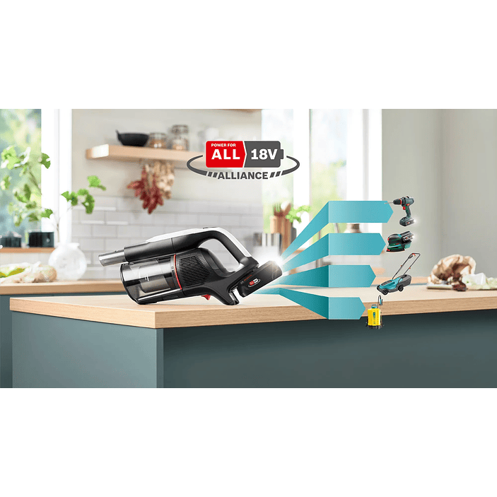 Aspiradora sin cable Unlimited 9 Blanco BOSCH 15