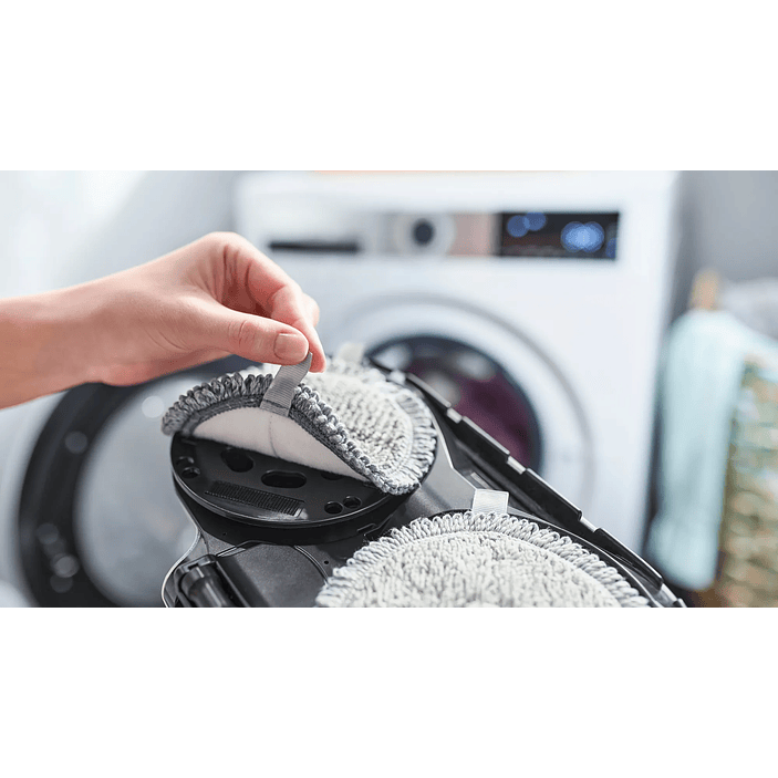 2 en 1: aspiradora y mopa recargable Unlimited 7 ProHygienic Aqua Blanco 5