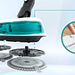 2 en 1: aspiradora y mopa recargable Unlimited 7 ProHygienic Aqua Blanco - Miniatura 7
