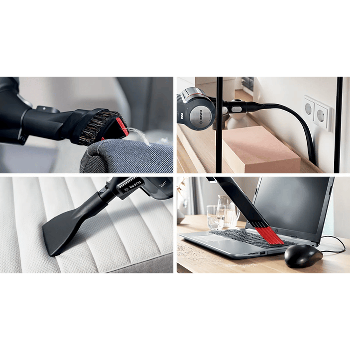 Aspiradora sin cable Unlimited 7 Acero BOSH 2