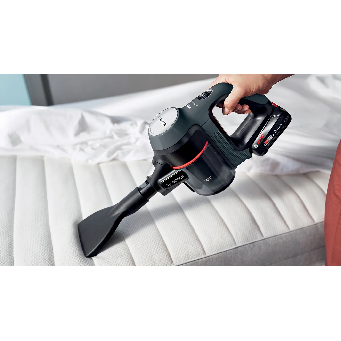 Aspiradora sin cable Unlimited 7 Acero BOSH 16