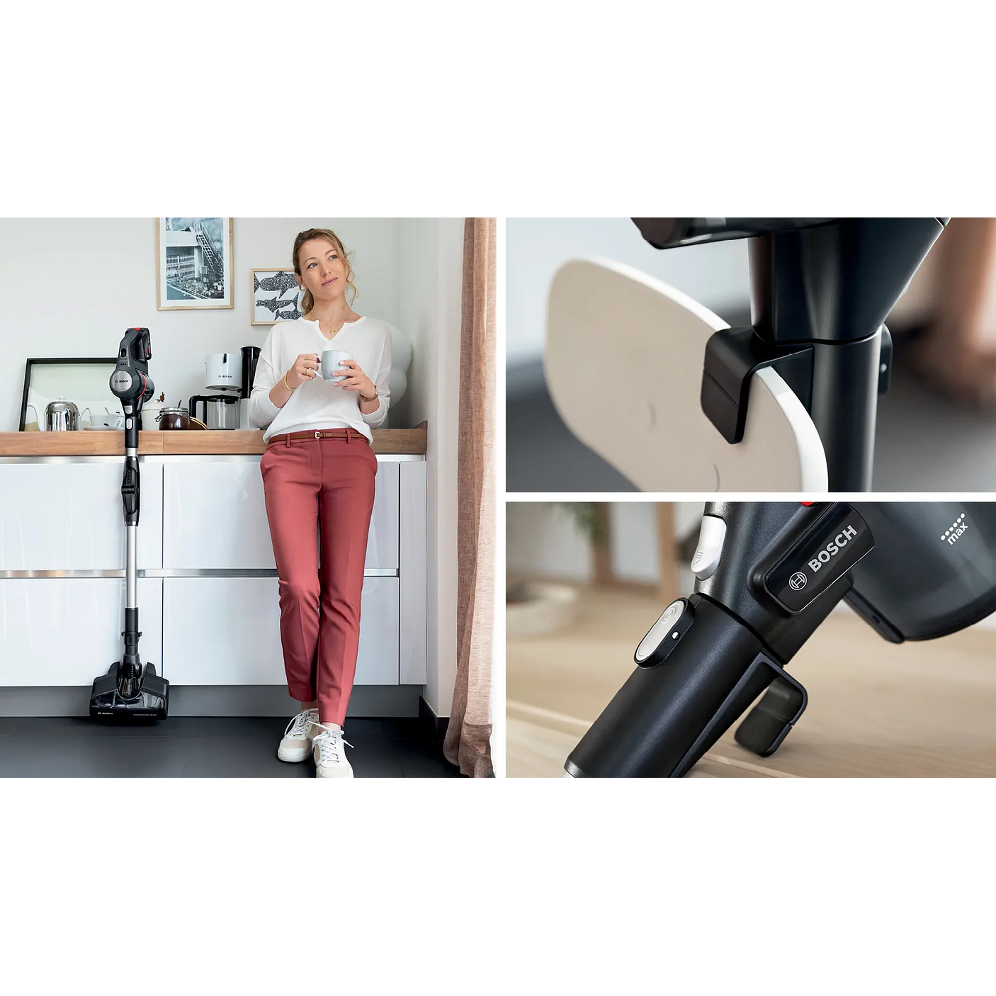 Aspiradora sin cable Unlimited 7 Acero BOSH 20