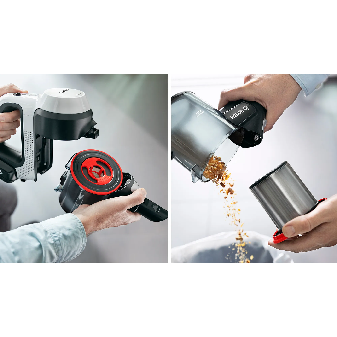 Aspiradora sin cable Unlimited 7 Blanco BOSCH 4