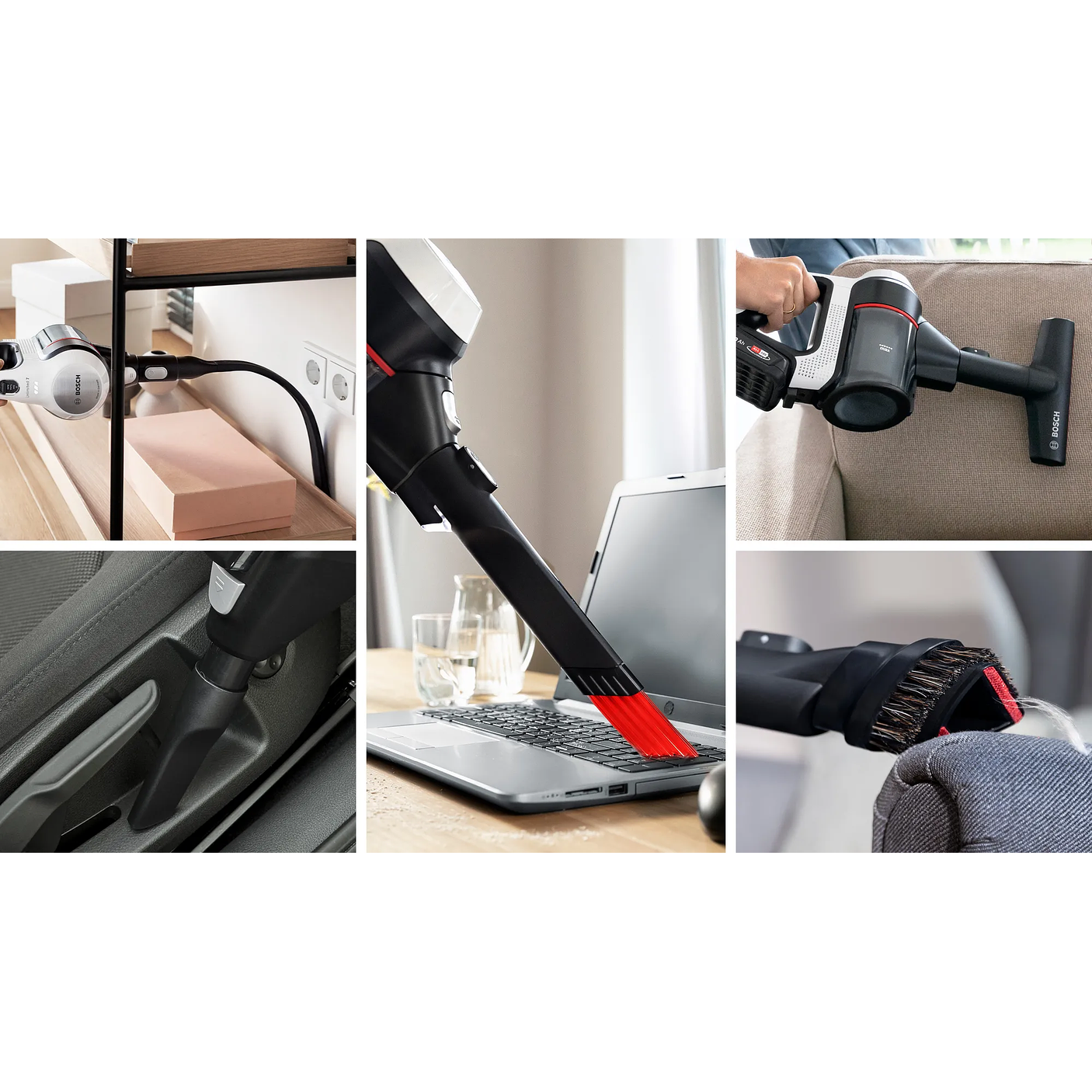 Aspiradora sin cable Unlimited 7 Blanco BOSCH 17