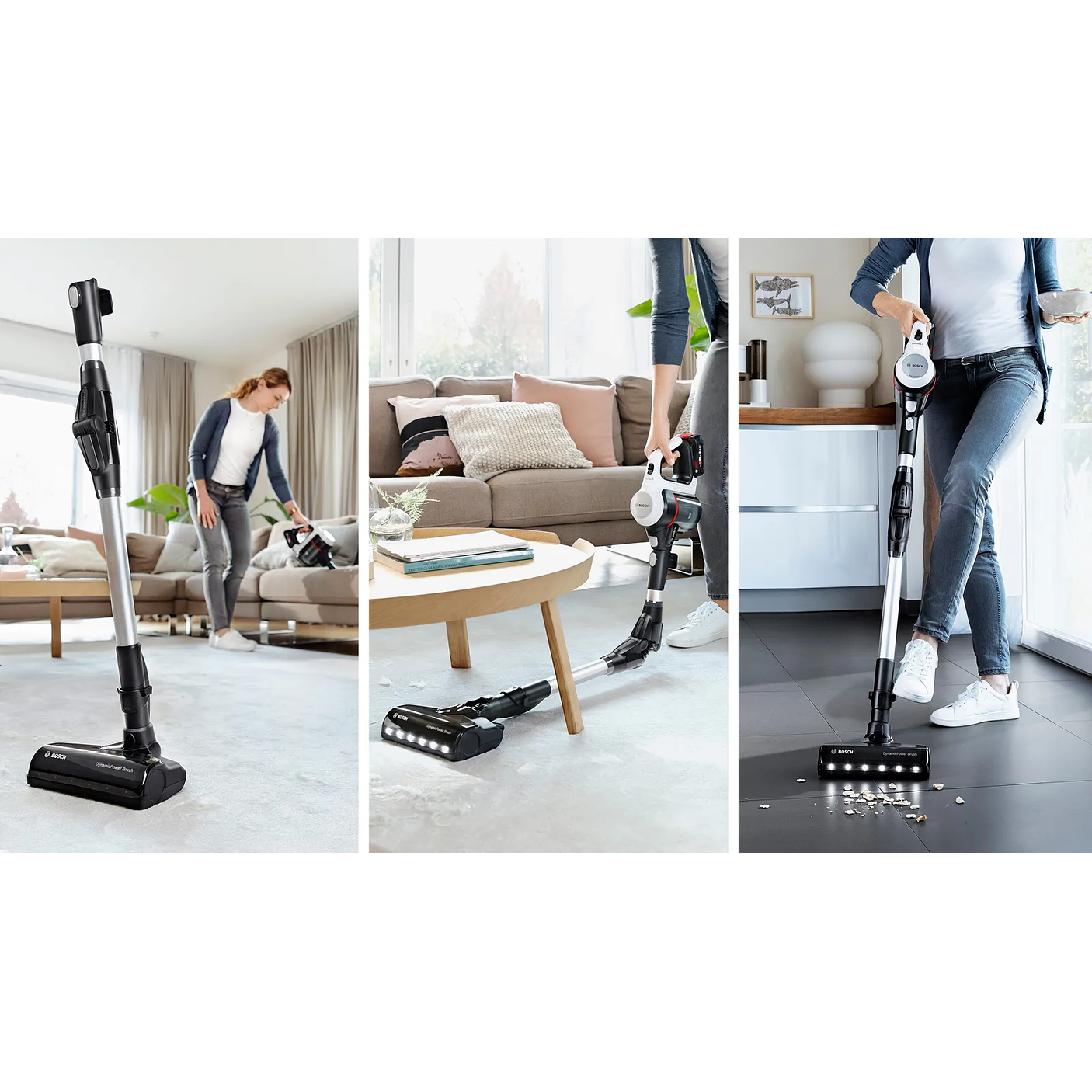 Aspiradora sin cable Unlimited 7 Blanco BOSCH 18