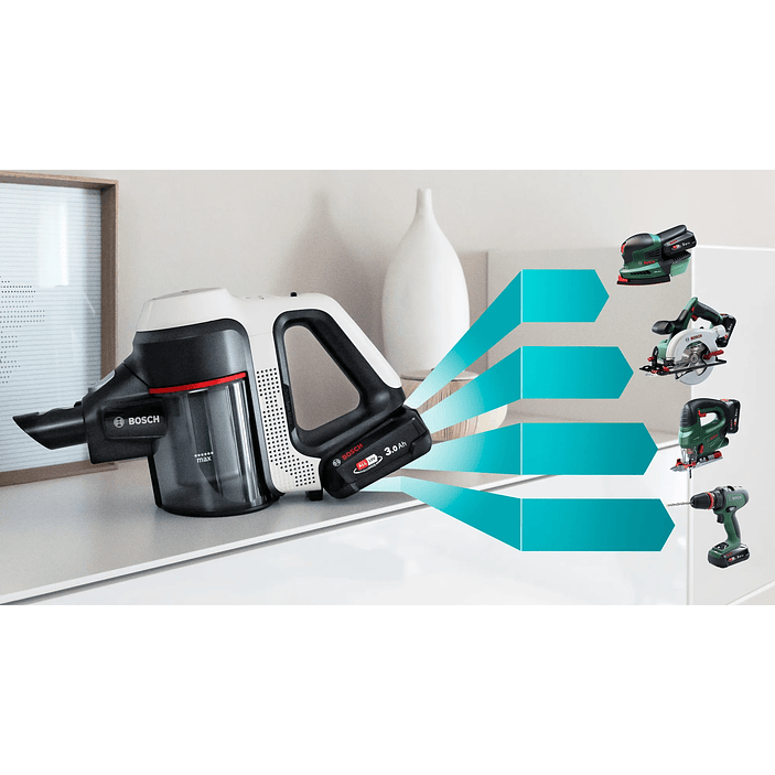 Aspiradora sin cable Unlimited 7 Blanco BOSCH 19