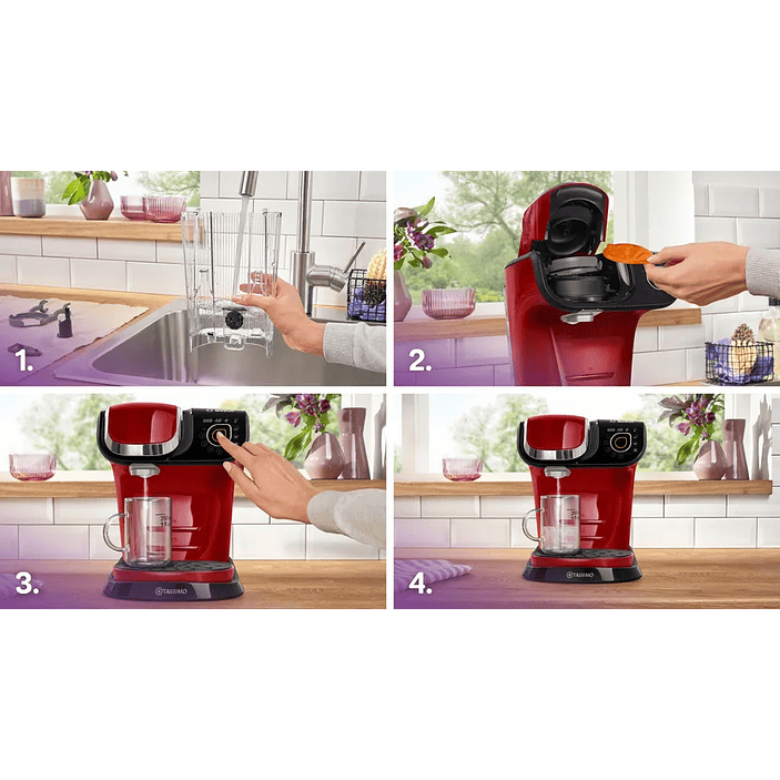 Cafetera multibebida TASSIMO MY WAY 2 10