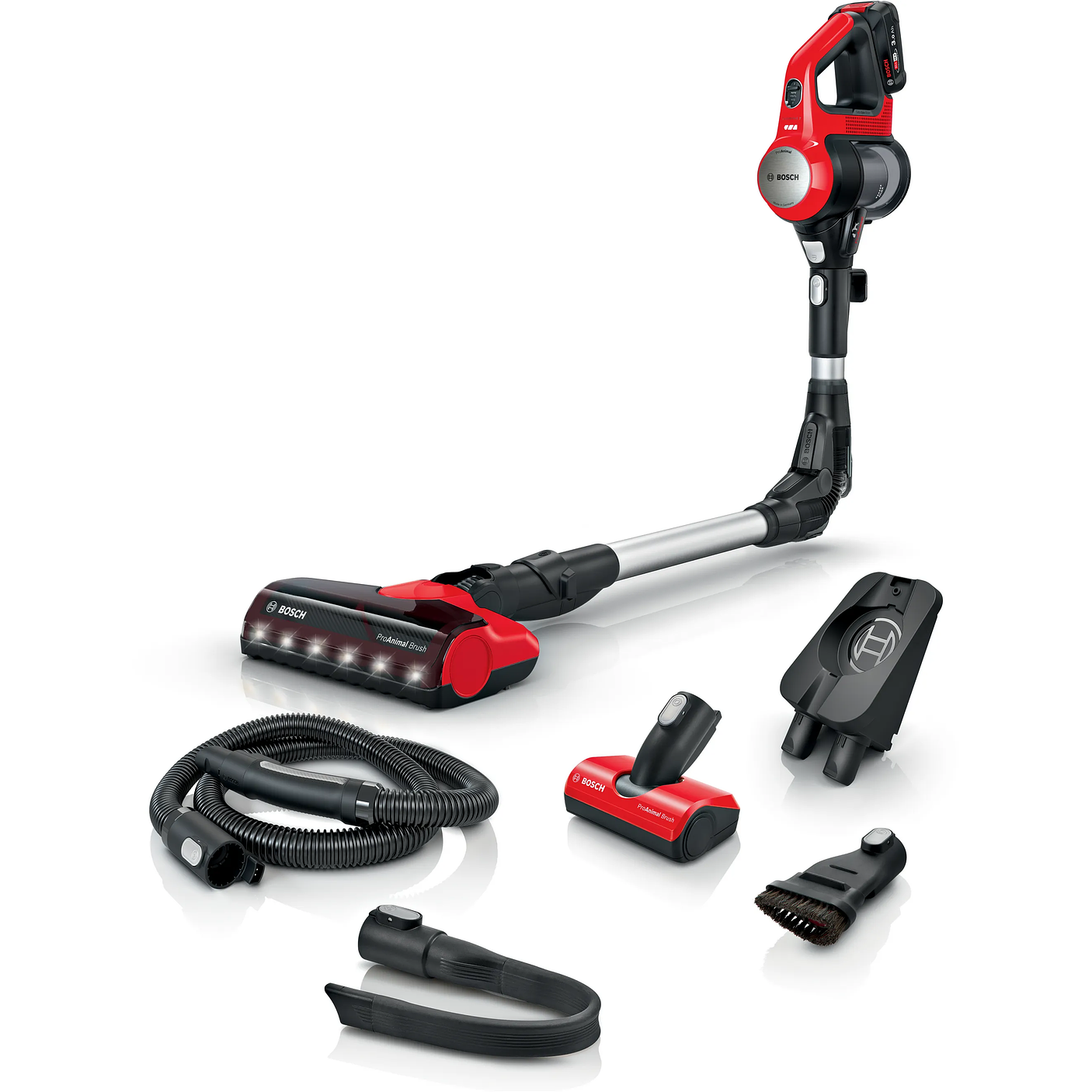 Aspiradora sin cable Unlimited 7 ProAnimal Rojo BOSCH 1